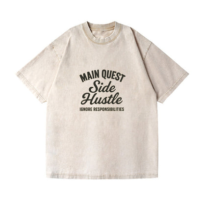 main quest hustle ignore Hat