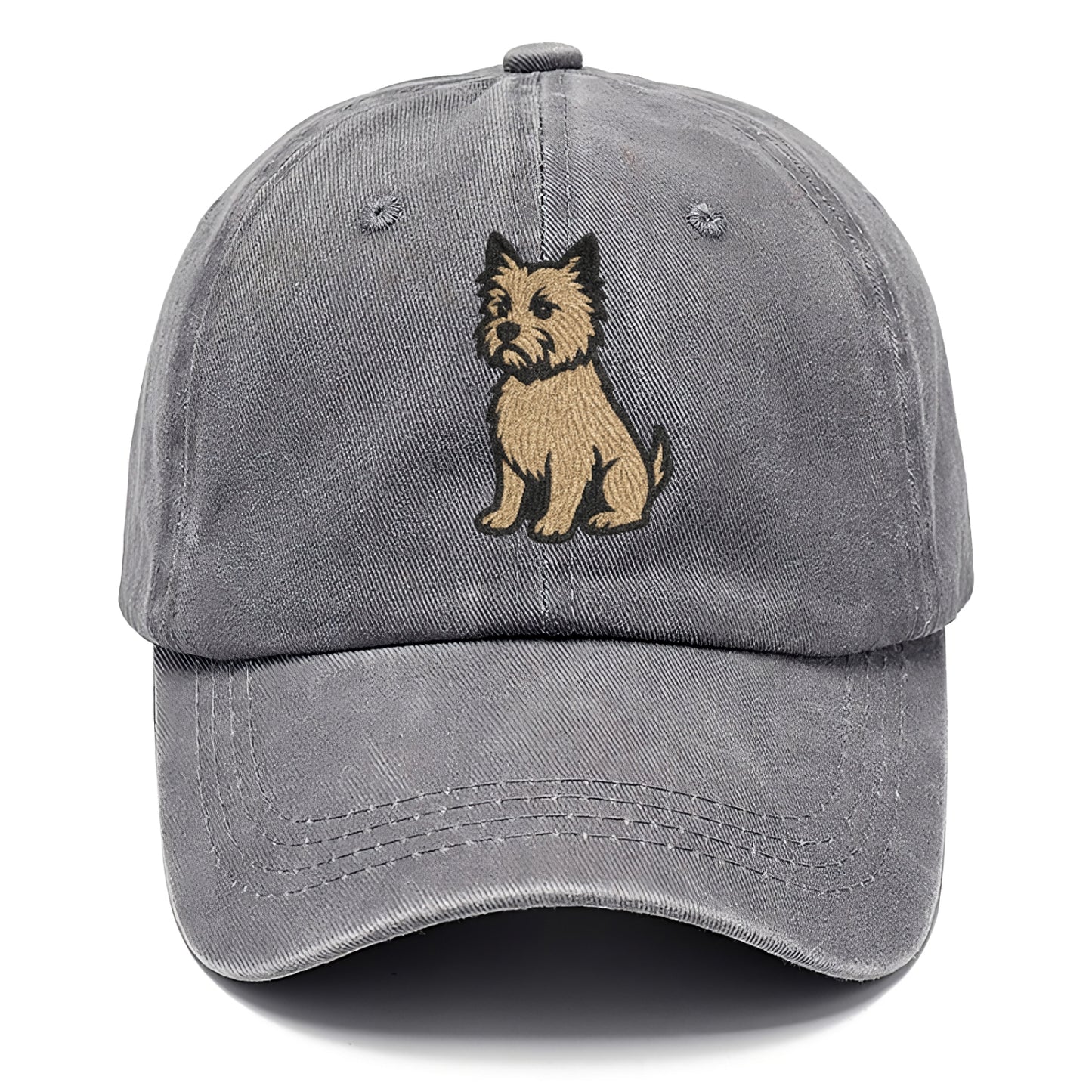 Cairn Terrier Wheaten Colored Pose Hat