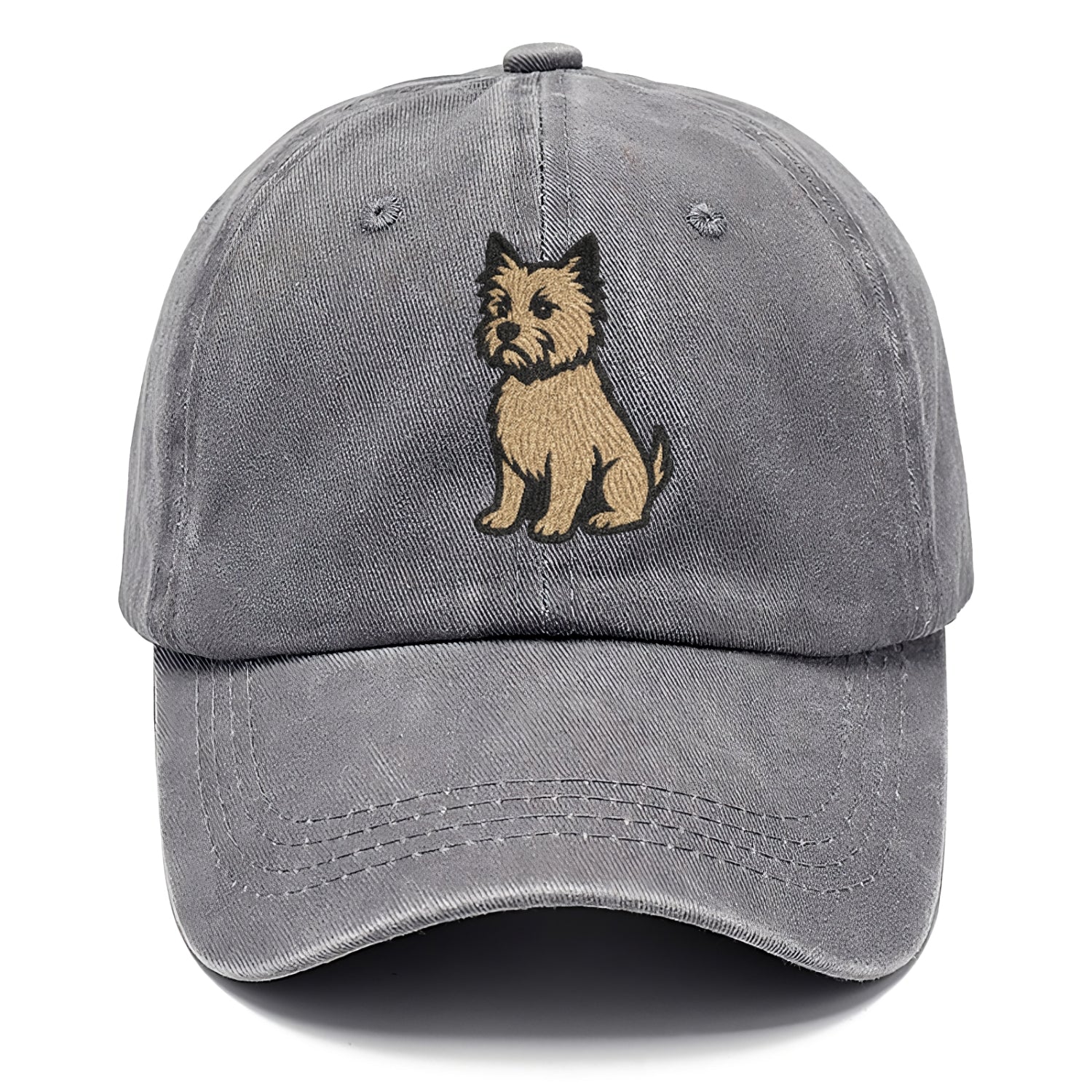 Cairn Terrier Wheaten Colored Pose Hat