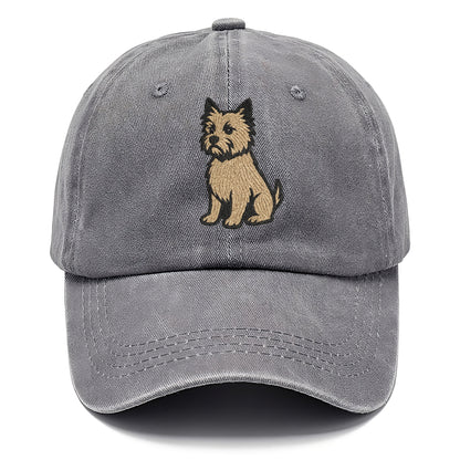 Cairn Terrier Wheaten Colored Pose Hat