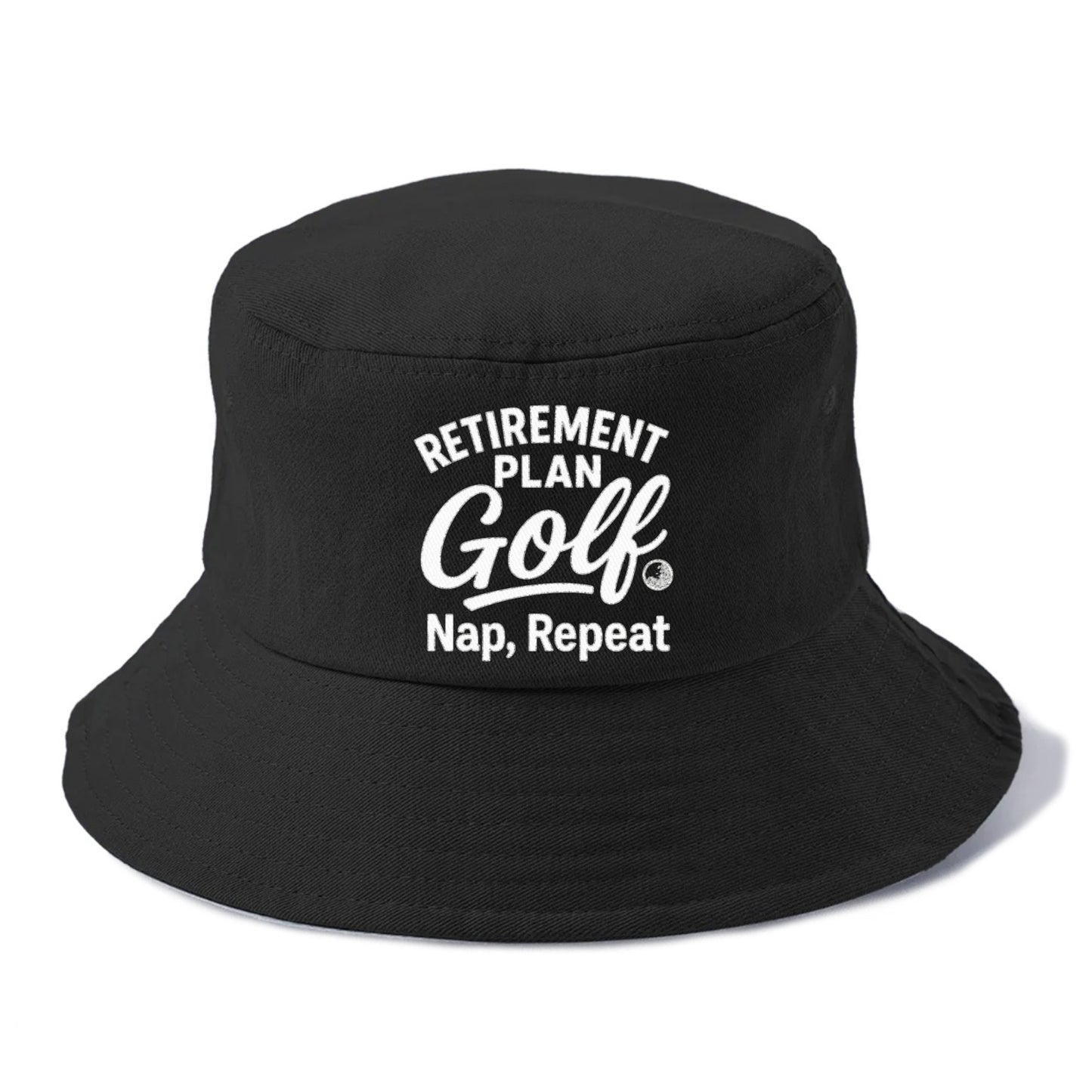 retirement golf nap repeat plan Hat