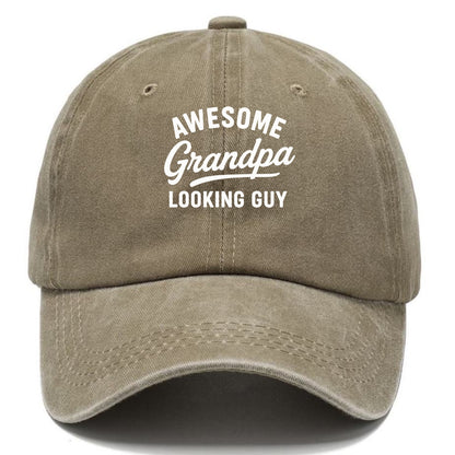 awesome grandpa looking guy Hat