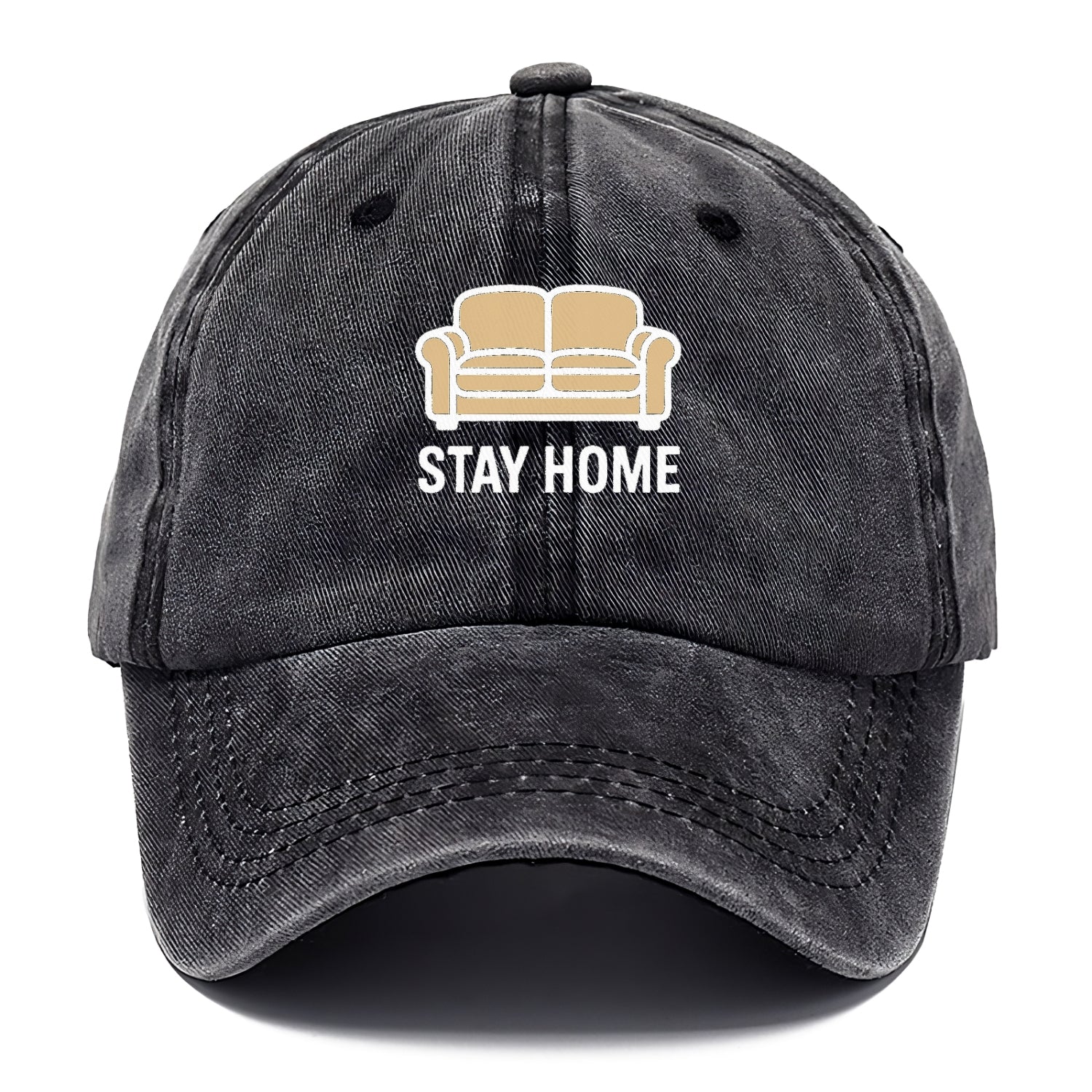 stay home couch Hat