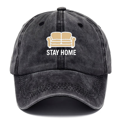 stay home couch Hat