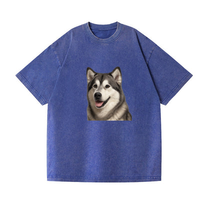 alaskan malamute portrait design Hat