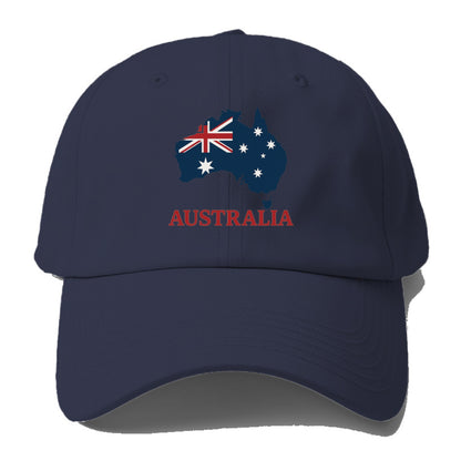 Australian Map and Flag Hat