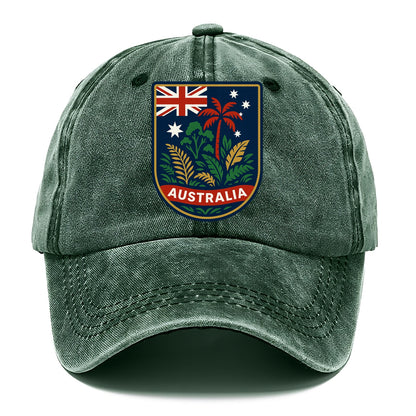Australian Travel Badge Hat