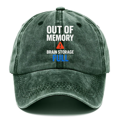 out of memory Hat