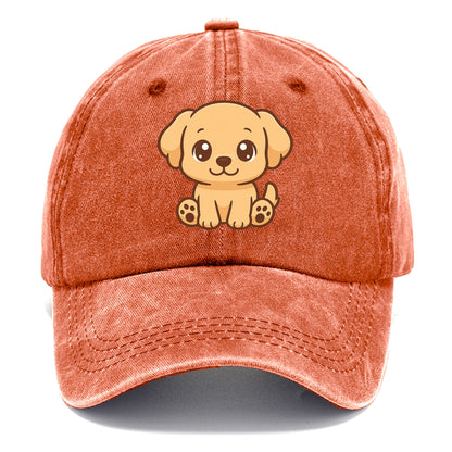 golden-retriever-pure-joy Hat