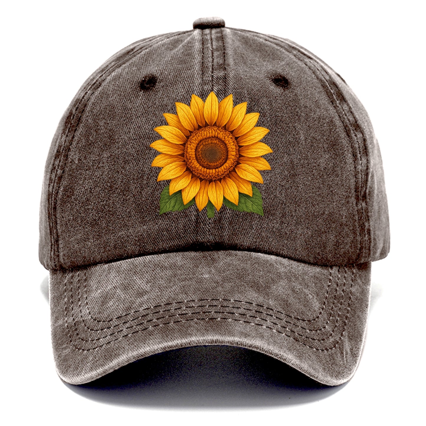 golden sunflower bloom Hat