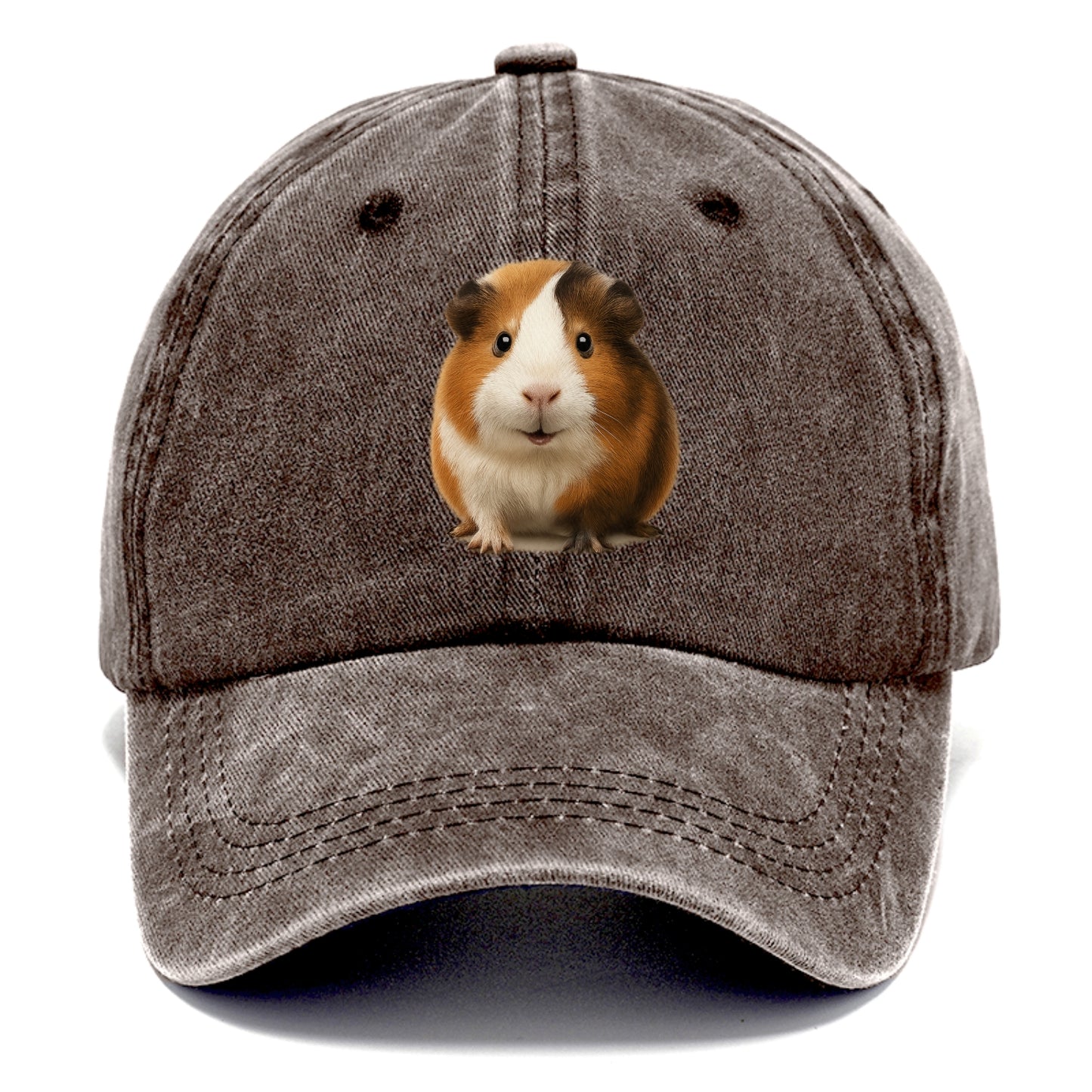 adorable guinea pig portrait design Hat