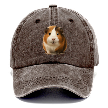 adorable guinea pig portrait design Hat