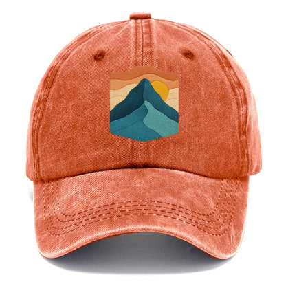 mountain range sunrise Hat