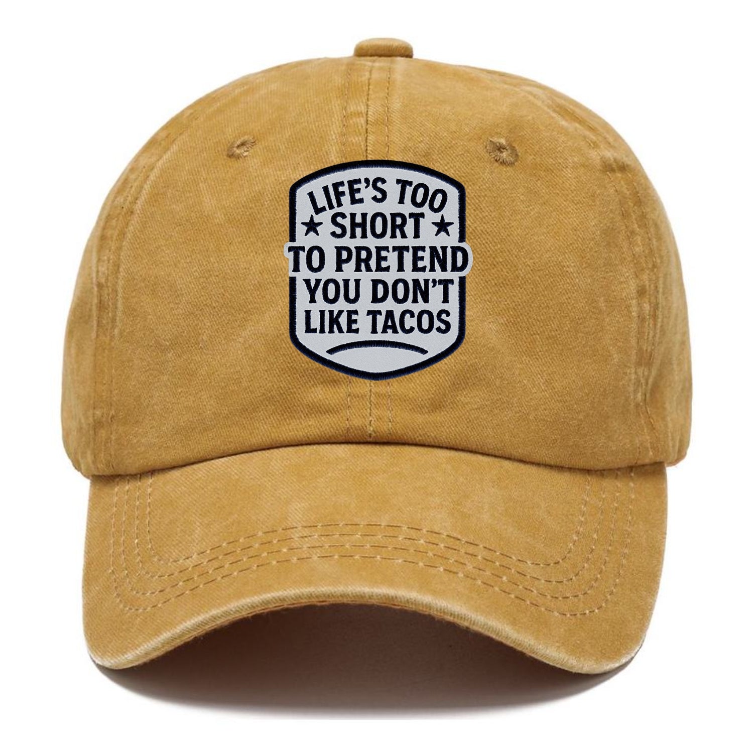 food humor patch Hat