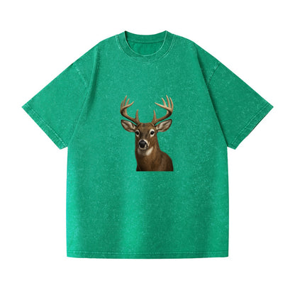 deer portrait design Hat