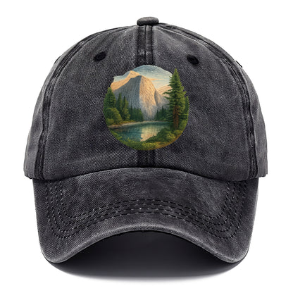 mountain lake serenity Hat