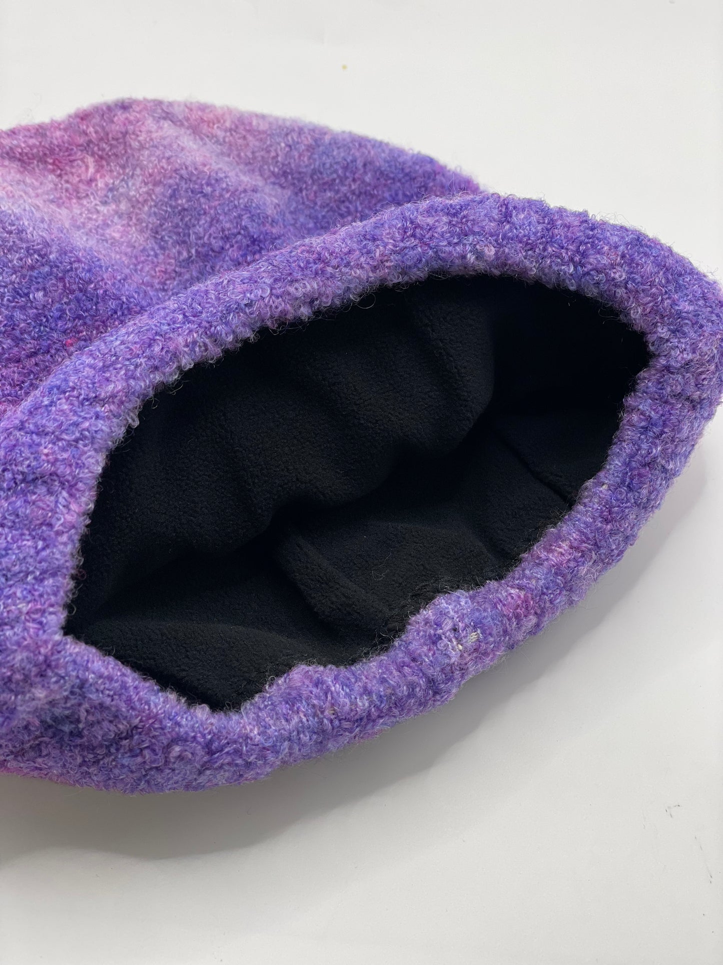 Gorro de punto polar cálido para exteriores con degradado de Pandaize: elegante y versátil.