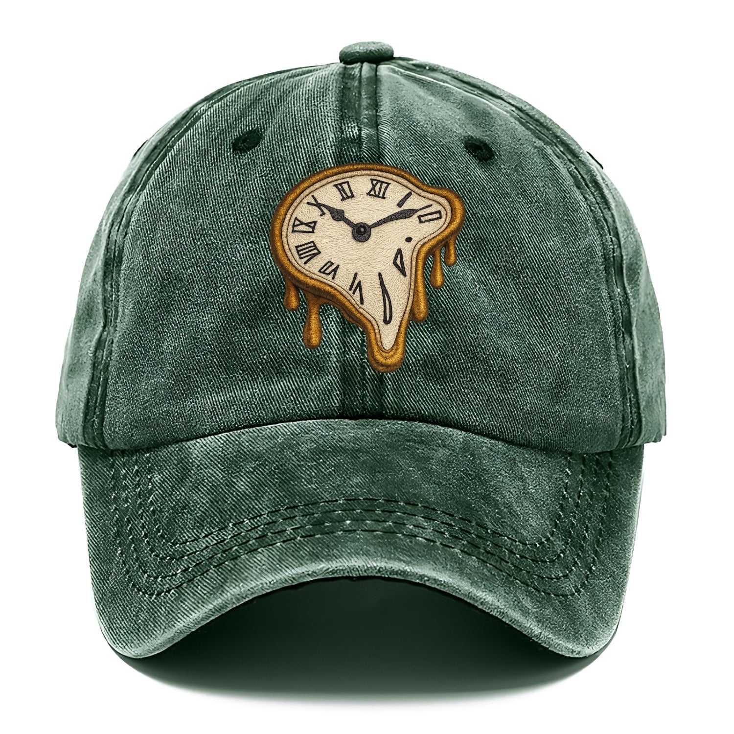 melting clock surreal time distortion Hat