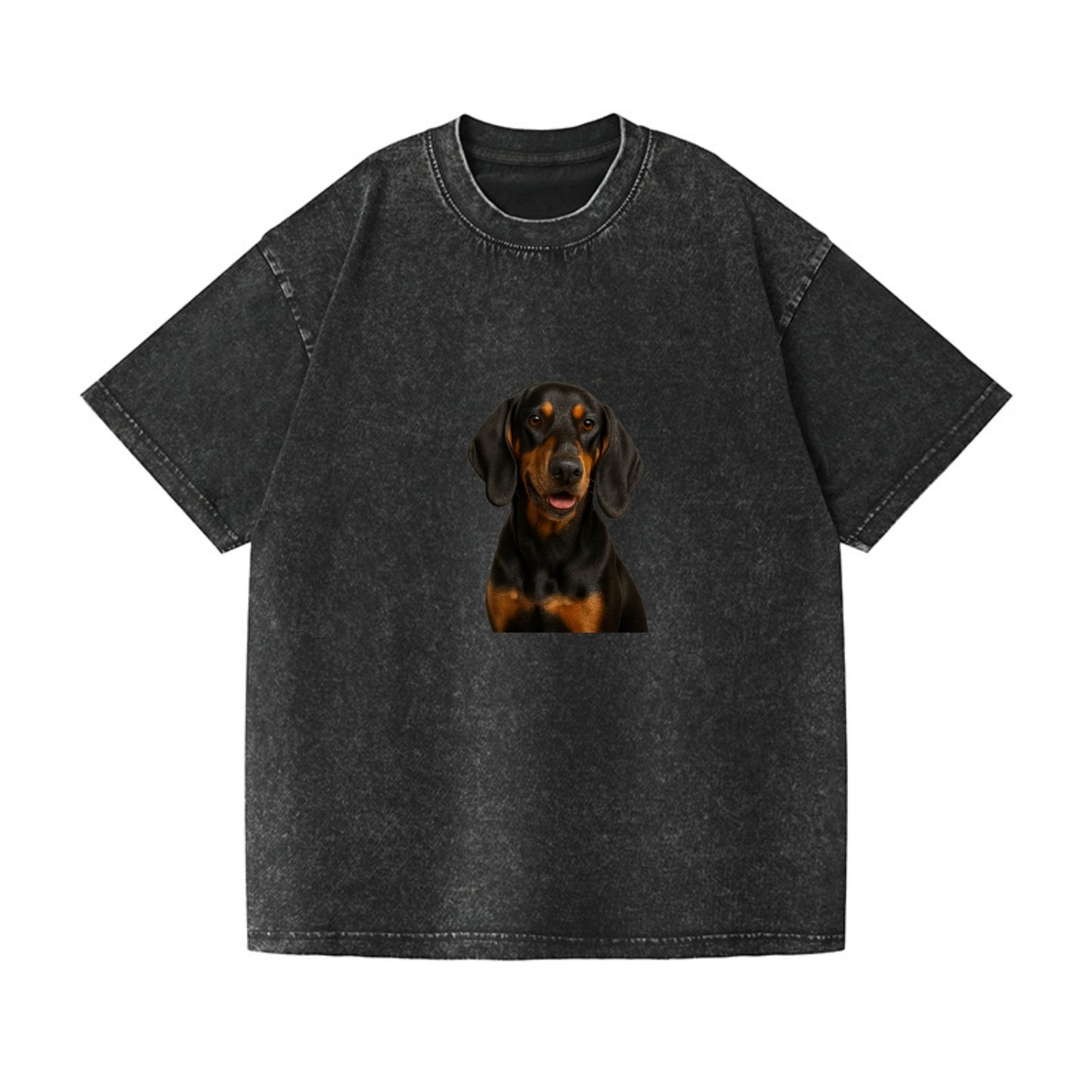 black tan coonhound portrait design Hat