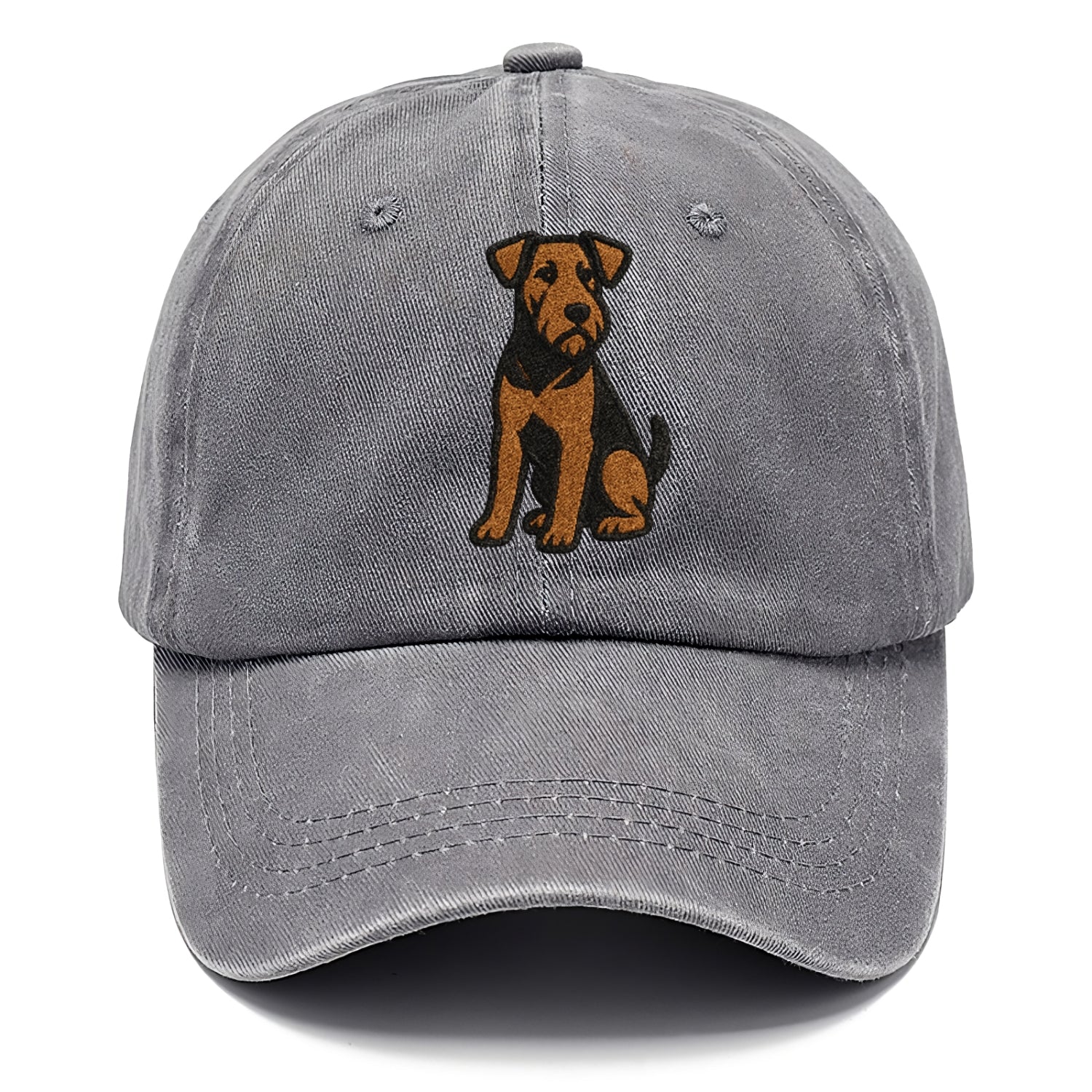 Airedale Terrier Black And Tan Design Hat