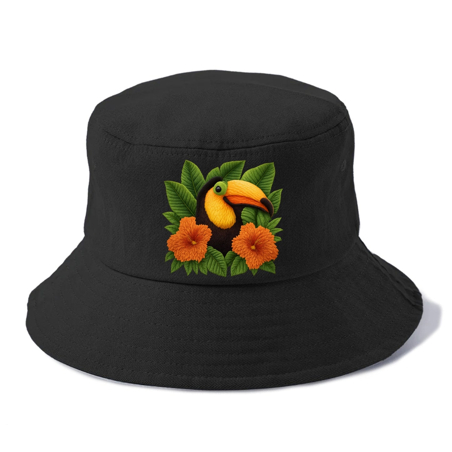 tropical toucan floral paradise Hat