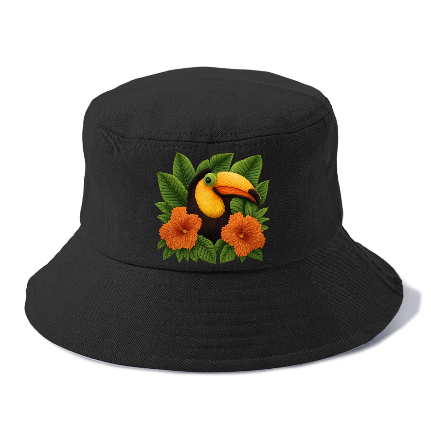 tropical toucan floral paradise Hat