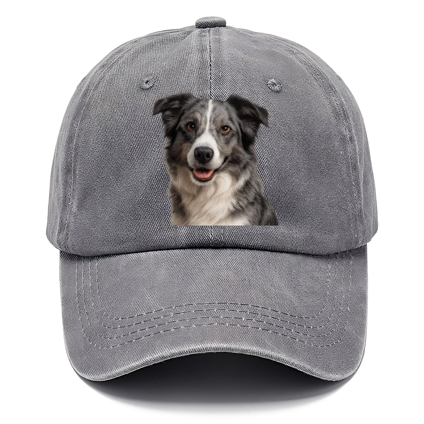 blue merle border collie agile mind Hat