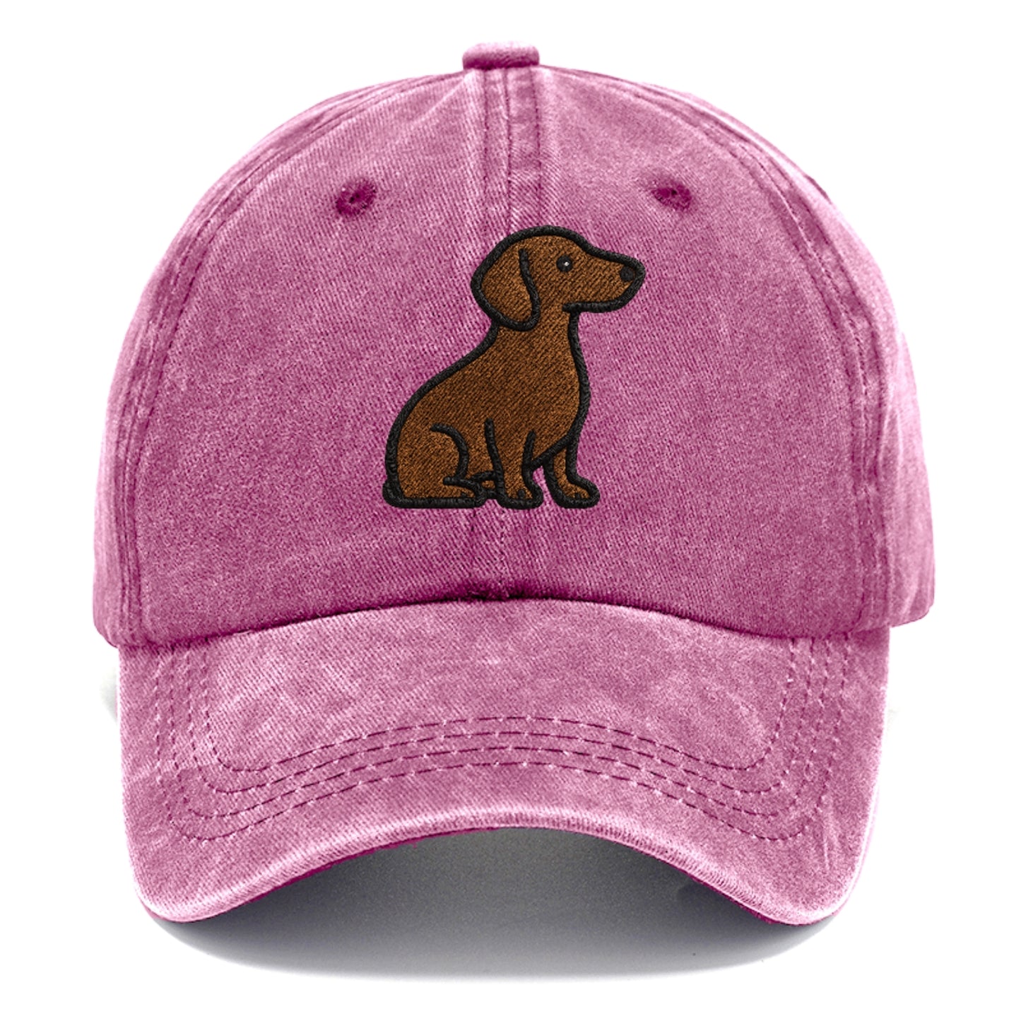 chocolate-brown-dachshund-loyal-charm Hat