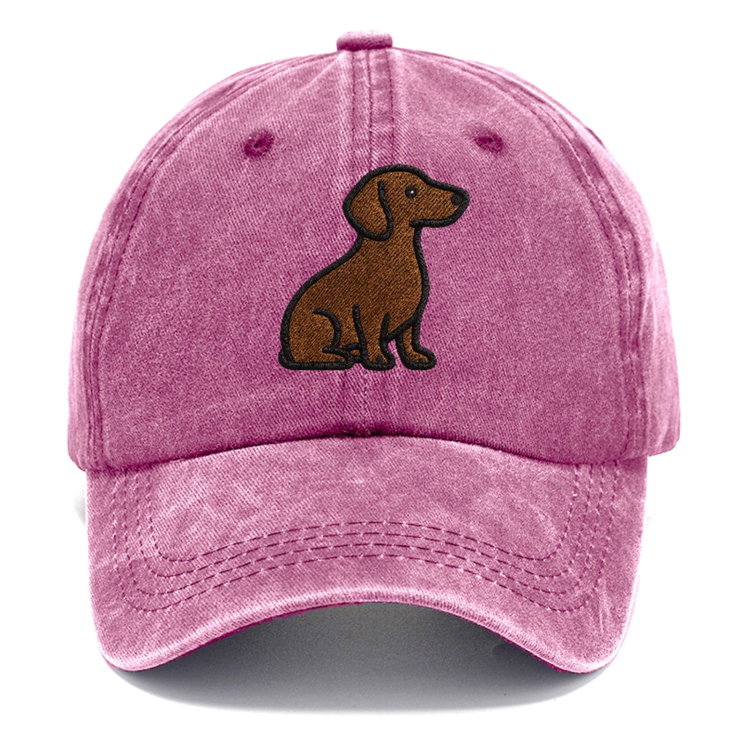 chocolate-brown-dachshund-loyal-charm Hat