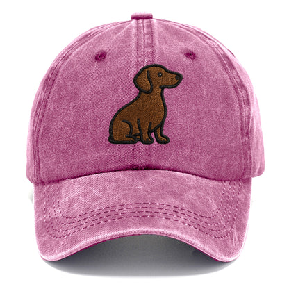 chocolate-brown-dachshund-loyal-charm Hat