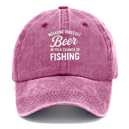 beer fishing weekend forecast design Hat