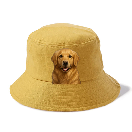 Golden Retriever Portrait Hat