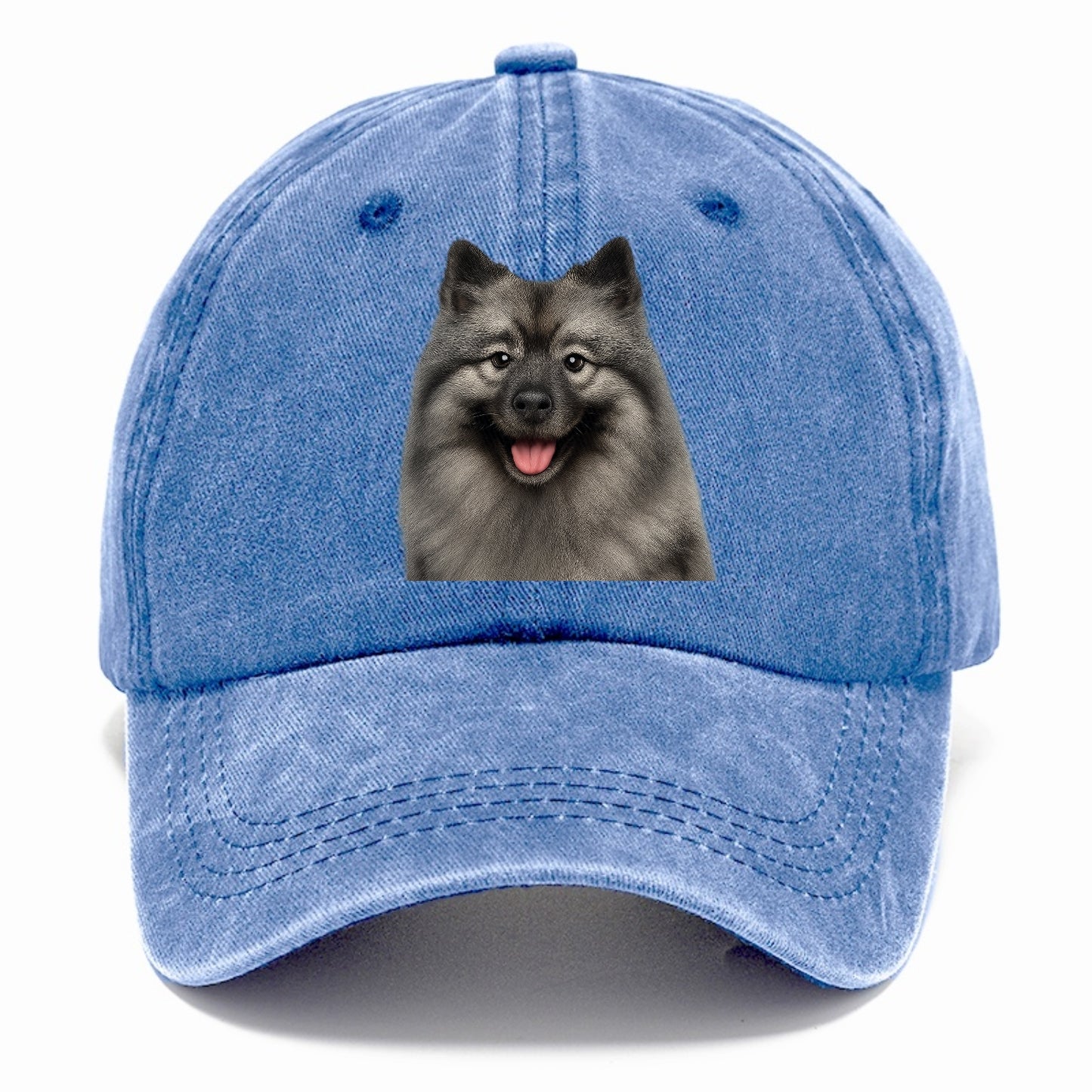 keeshond: silver fox, golden heart Hat