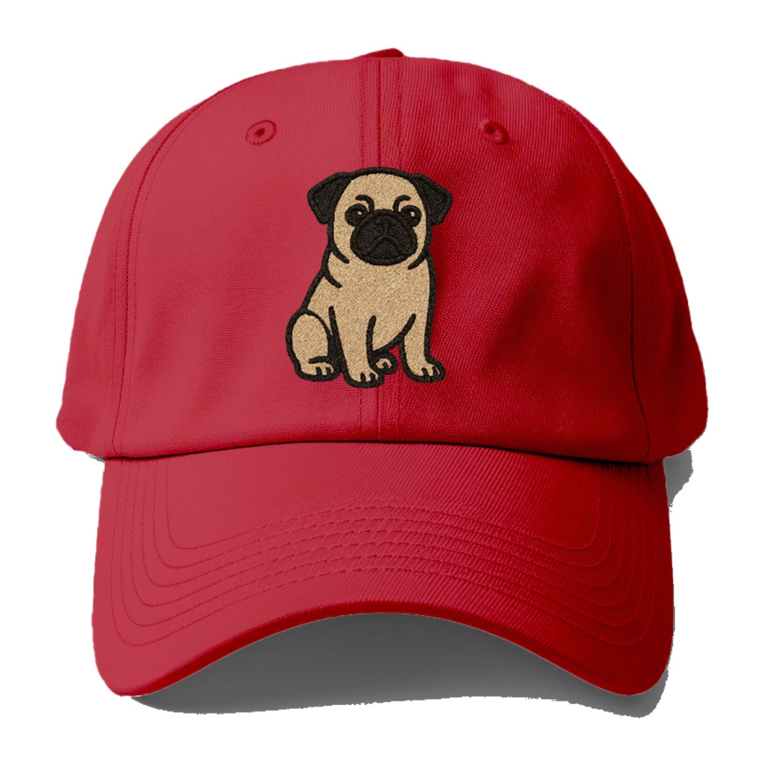 fawn-pug-sitting-charming-pose Hat