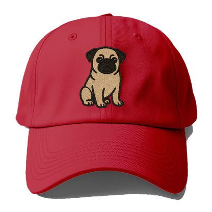 fawn-pug-sitting-charming-pose Hat