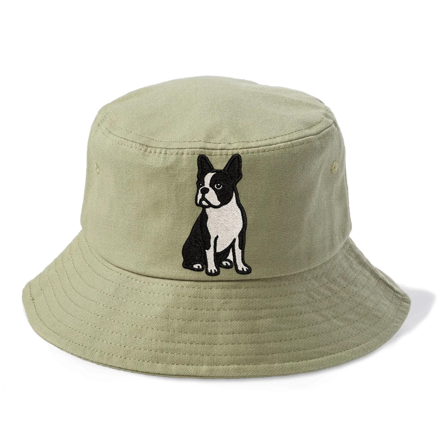 boston-terrier-black-white-tuxedo-charming-companion Hat