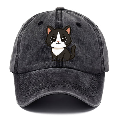 tuxedo-mix-elegant-charm Hat
