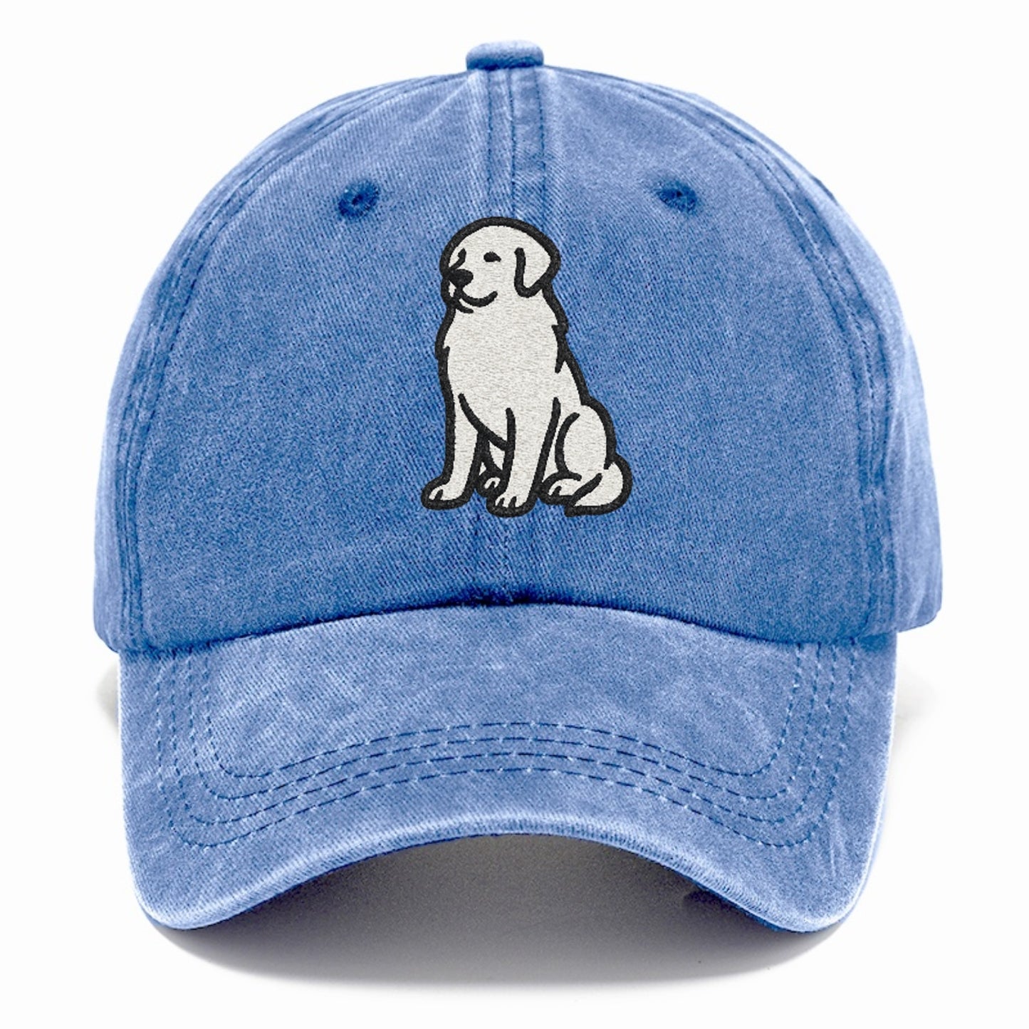 Great Pyrenees White Hat