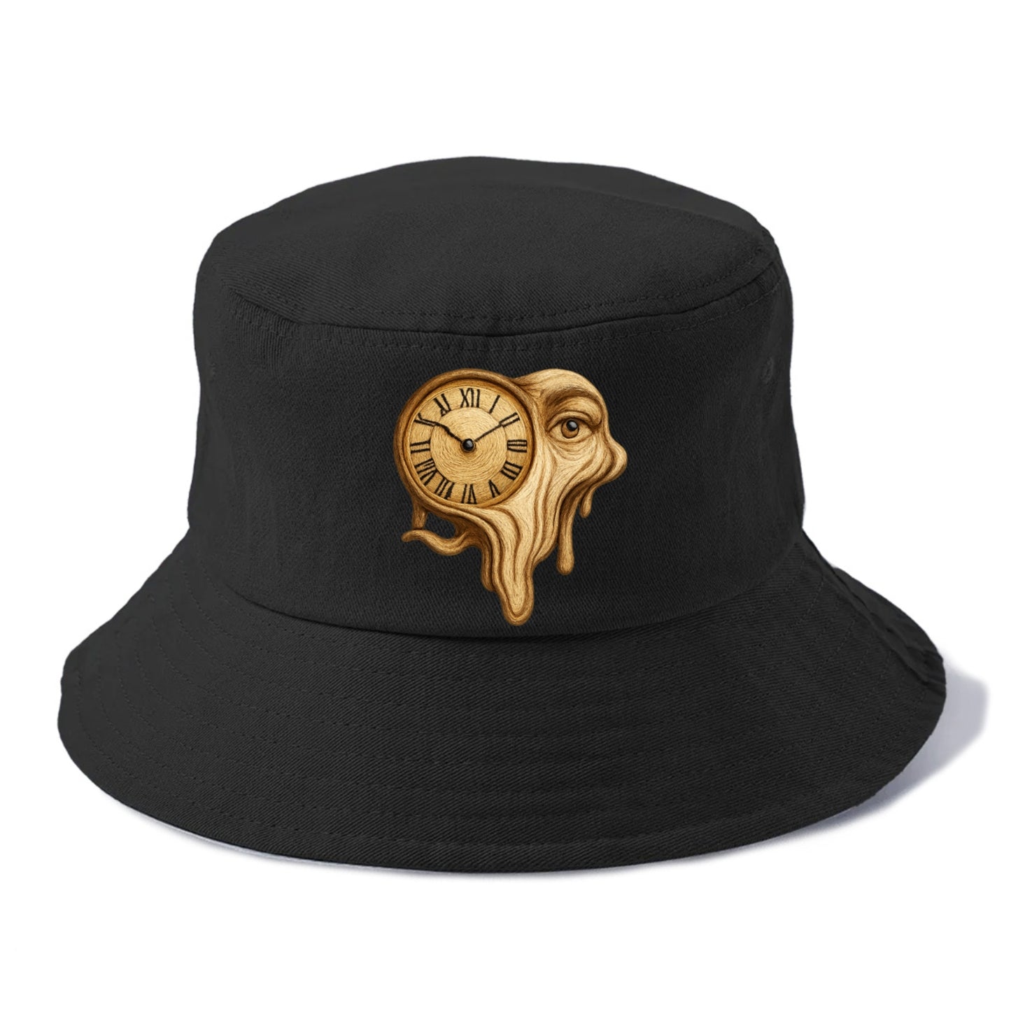 melting clock eye Hat