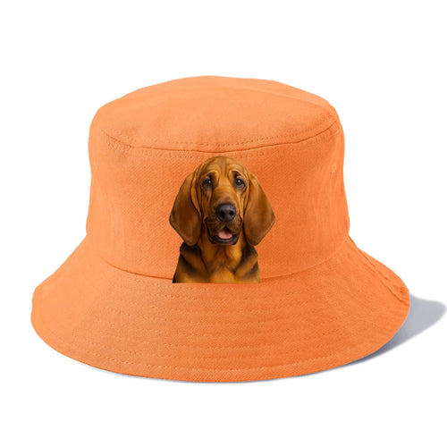 Bloodhound Portrait Design Bucket Hat