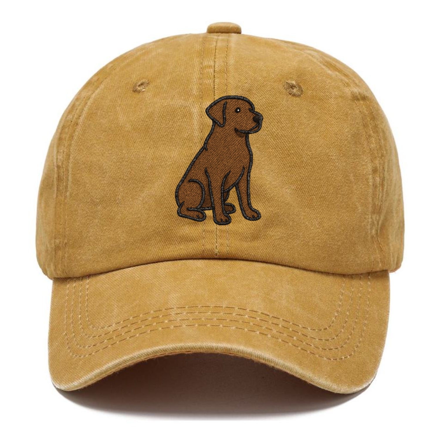 chocolate-labrador-retriever-loyal-companion Hat
