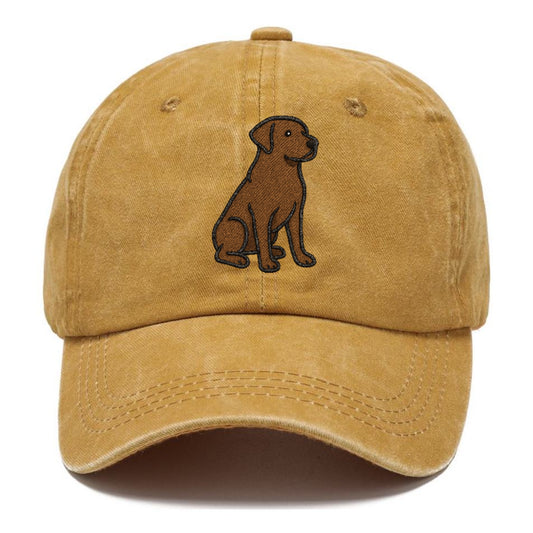 chocolate-labrador-retriever-loyal-companion Hat