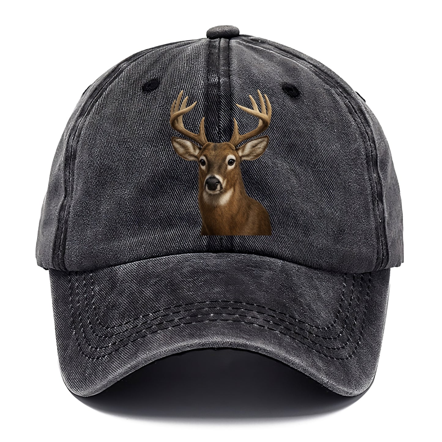 deer portrait design Hat