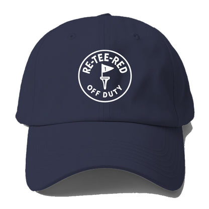 re teed red off duty Hat