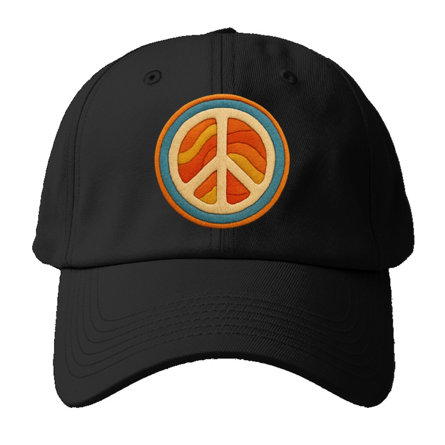 retro peace and harmony Hat