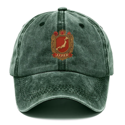 japan map logo Hat