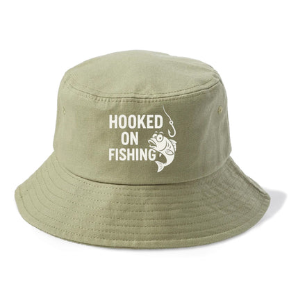 hooked on fishing Hat