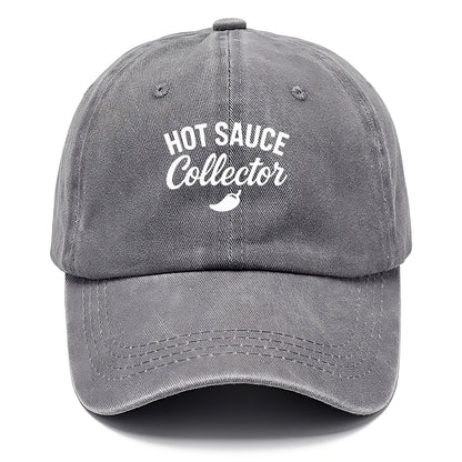hot sauce collector's fiery passion Hat