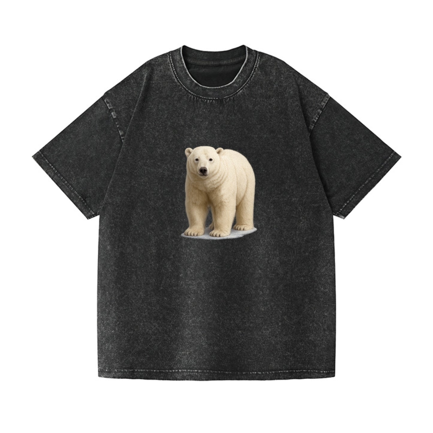 majestic polar bear front portrait Hat