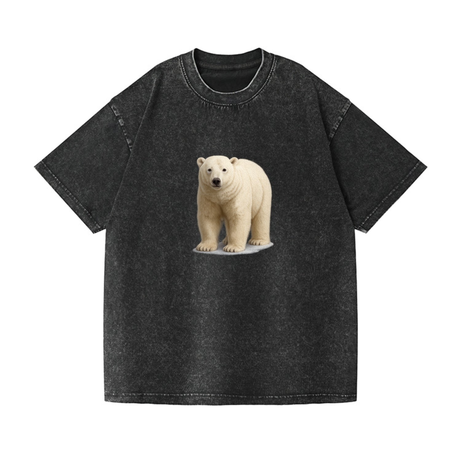 majestic polar bear front portrait Hat